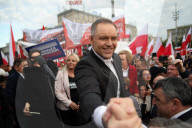 Karol Nawrocki's Election Rally In Katowice