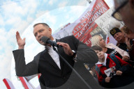 Karol Nawrocki's Election Rally In Katowice