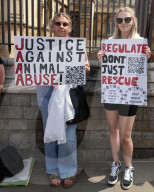 Protest after 37 dead dogs found at 'Save A Paw UK' so-called rescue center