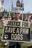 Protest after 37 dead dogs found at 'Save A Paw UK' so-called rescue center