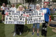 Protest after 37 dead dogs found at 'Save A Paw UK' so-called rescue center