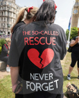 Protest after 37 dead dogs found at 'Save A Paw UK' so-called rescue center