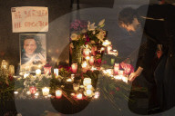 Memorial In Honor Of Alexei Navalny