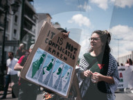 Protest In Solidarity With Palestine In Athens, Greece