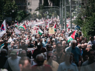 Protest In Solidarity With Palestine In Athens, Greece