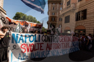 National Demonstration In Rome 