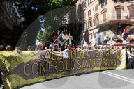 National Demonstration In Rome 