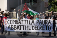 National Demonstration In Rome 