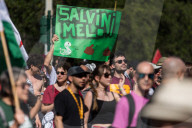 National Demonstration In Rome 