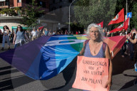 National Demonstration In Rome 