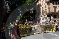 National Demonstration In Rome 