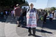 National Demonstration In Rome 