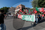 National Demonstration In Rome 