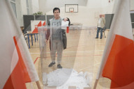 Poles Vote In Presidential Election