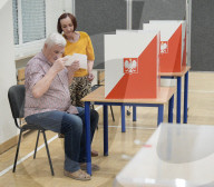 Poles Vote In Presidential Elections