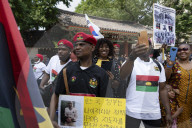 Nigerians In Seoul March To Honor Biafran Heroes’ Day