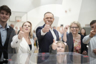 Karol Nawrocki Votes In Presidential Election 