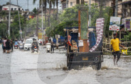 Waterlogged Streets In India