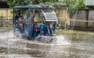 Waterlogged Streets In India
