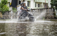 Waterlogged Streets In India
