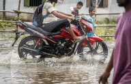 Waterlogged Streets In India