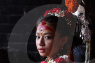 Nepal Celebrating Bhoto Jatra Of Rato Machindranath Chariot Festival.