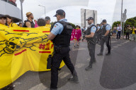 Climate Activists Stage Sit-In Near Lisbon Airport To Protest Aviation Expansion