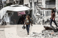 Gaza food distribution by aid organizations