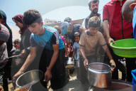 Gaza food distribution by aid organizations