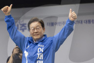 Lee Jae-myung Holds Final Campaign Rally In Hanam Ahead Of Election Day