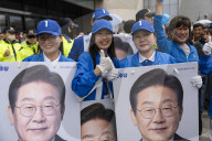 Lee Jae-myung Holds Final Campaign Rally In Hanam Ahead Of Election Day