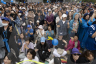 Lee Jae-myung Holds Final Campaign Rally In Hanam Ahead Of Election Day