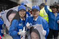 Lee Jae-myung Holds Final Campaign Rally In Hanam Ahead Of Election Day