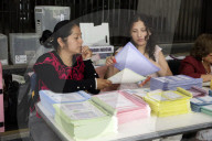 People Cast Their Vote During Judicial Branch Election Day