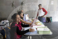 People Cast Their Vote During Judicial Branch Election Day