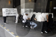 People Cast Their Vote During Judicial Branch Election Day
