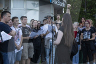 Protest In Novi Sad