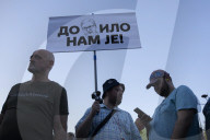 Protest In Novi Sad