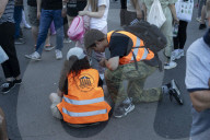 Protest In Novi Sad