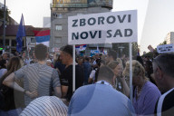Protest In Novi Sad