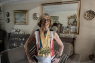 'Never think you're too old': meet the world's fastest 75-year-old woman, Sarah Roberts.