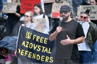 Rally in support of Ukrainian POWs in Lviv