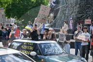 Rally in support of Ukrainian POWs in Lviv