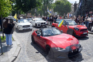 Rally in support of Ukrainian POWs in Lviv