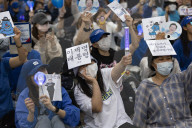 Lee Jae-myung Holds Final Campaign Rally At Yeouido Park Ahead Of Election Day