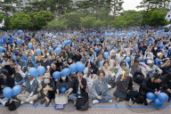 Lee Jae-myung Holds Final Campaign Rally At Yeouido Park Ahead Of Election Day