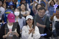 Lee Jae-myung Holds Final Campaign Rally At Yeouido Park Ahead Of Election Day