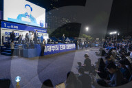 Lee Jae-myung Holds Final Campaign Rally At Yeouido Park Ahead Of Election Day