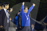 Lee Jae-myung Holds Final Campaign Rally At Yeouido Park Ahead Of Election Day
