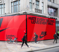 NikeTown store in Oxford Street, London, UK.